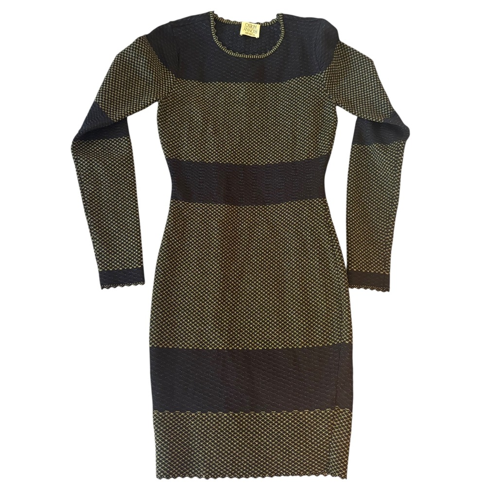 Torn by Ronny Kobo retro metallic cocktail dress. Bodycon and‎ stunning! Small